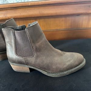 Brown booties